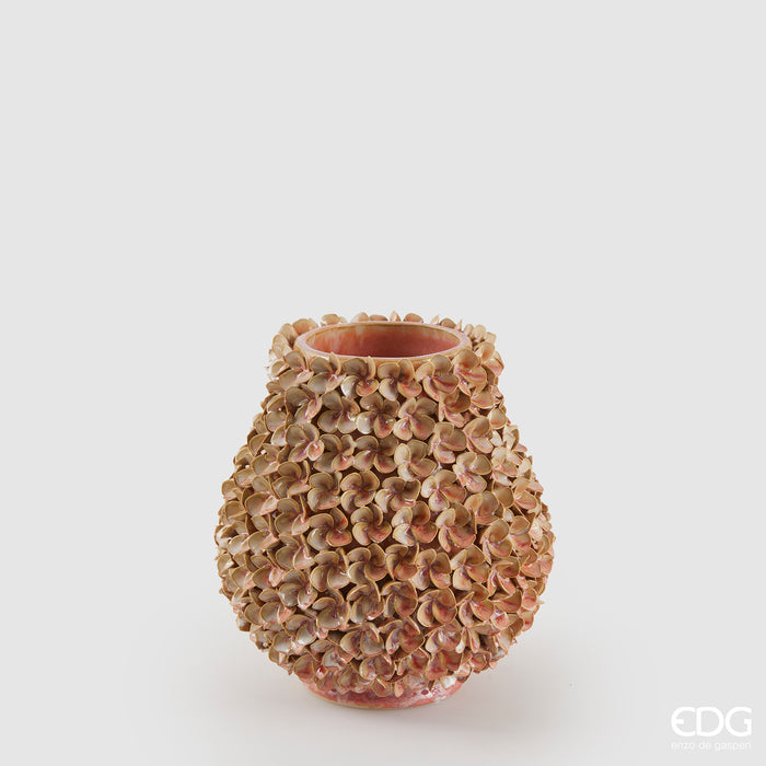 EDG Enzo De Gasperi Vaso Freaky Ortensia Bombato
