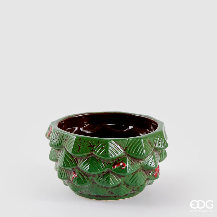 EDG Enzo De Gasperi Vaso Cachepot Pino