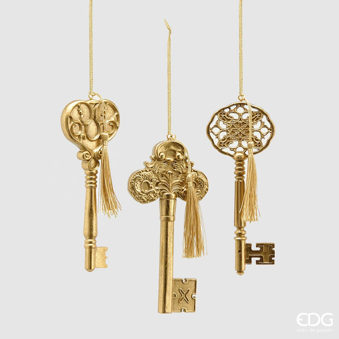 DECORAZIONE CHIAVE POLY H19 (3ASS)
