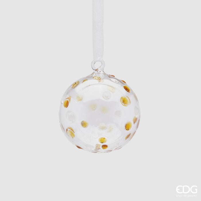 EDG Enzo De Gasperi Palla in vetro Drops Gold