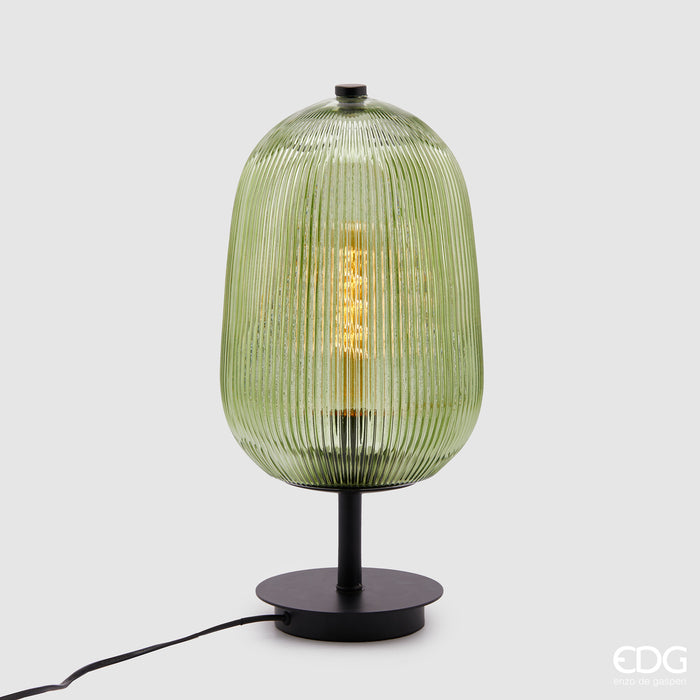 Lampada da tavolo bombata