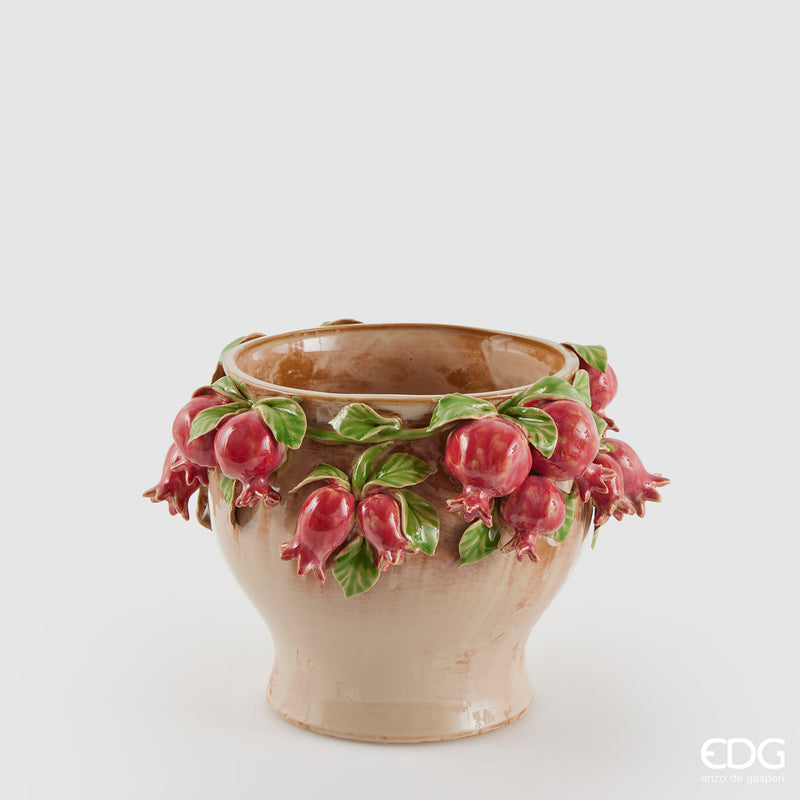 Vaso Freaky Melograno EDG in ceramica artigianale