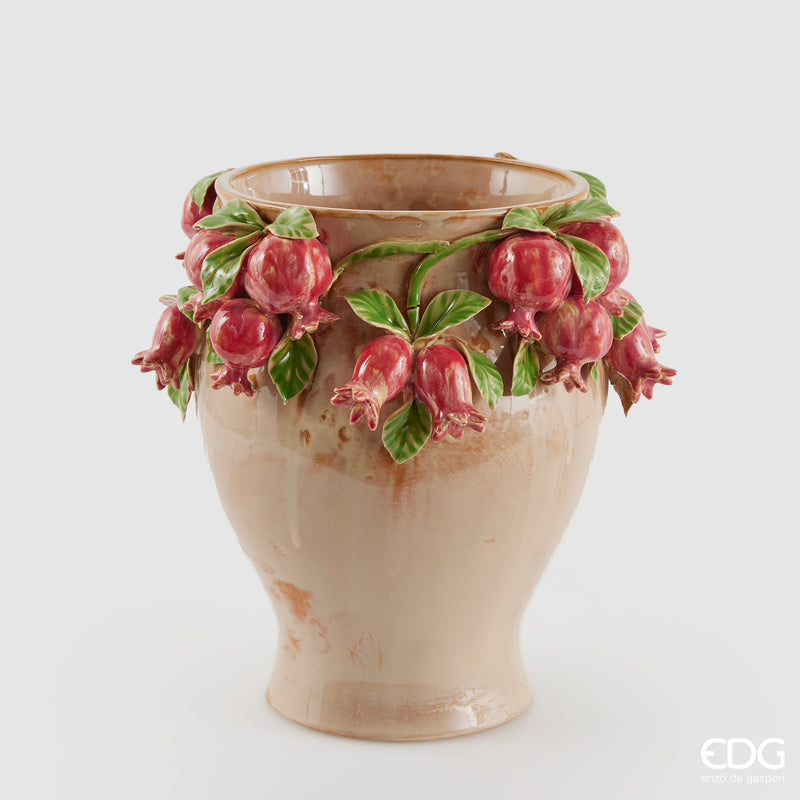 Vaso Freaky Melograno EDG in ceramica artigianale