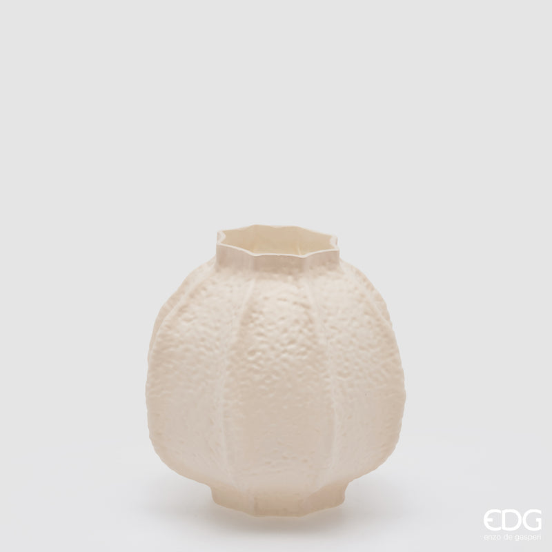 Vaso Primordial Bombato EDG in vetro satinato