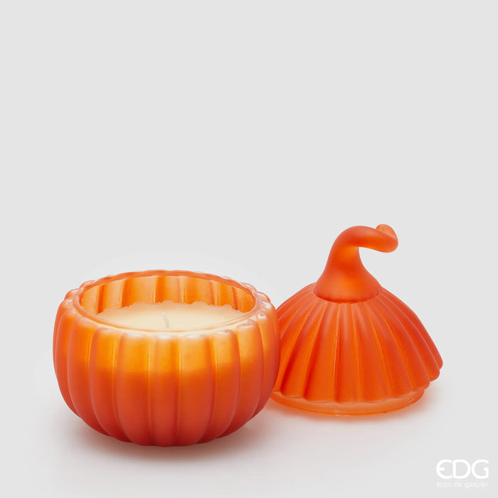 EDG Enzo De Gasperi Candela Pumpkin in vetro