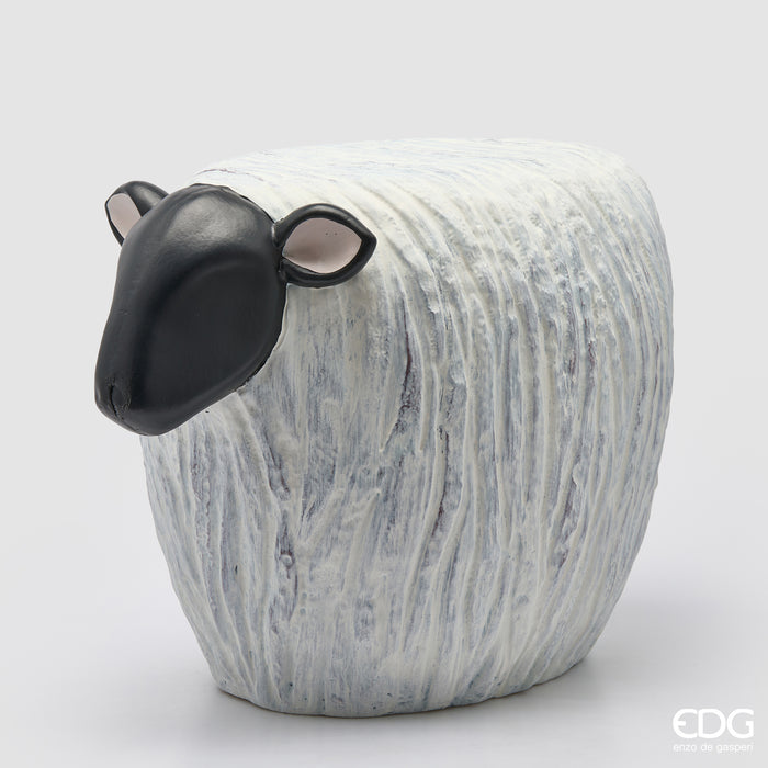 EDG Enzo De Gasperi Pouf Pecora Ornamentale