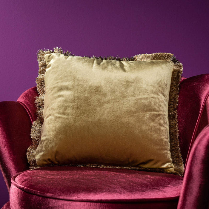 Cuscino Frange Gold Werns
