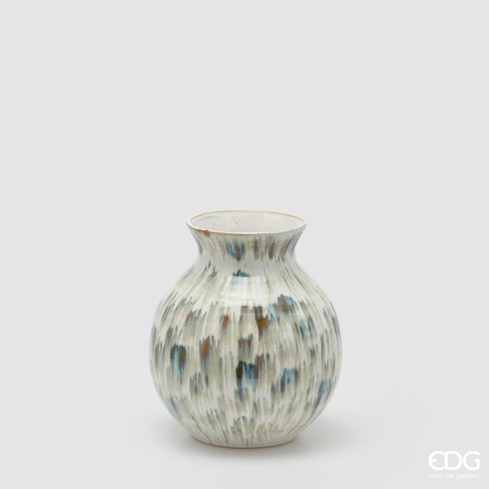 EDG Enzo De Gasperi Vaso Pennellate in Ceramica Waterproof
