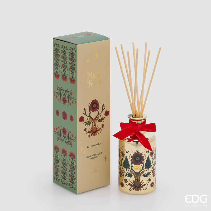 Profumatore Bottiglia EDG 200 ml – Cinnamon, Oud e Black Pepper