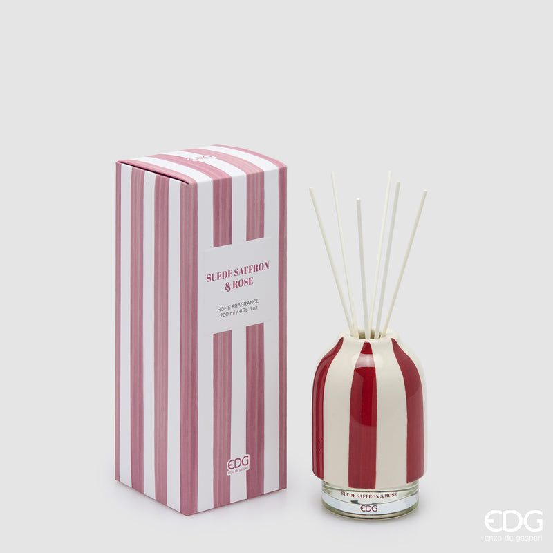 Profumatore Bottiglia Righe EDG 200 ml con scatola regalo