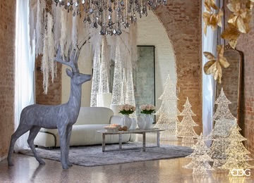 EDG Enzo De Gasperi Albero LED Pearls con micro luci
