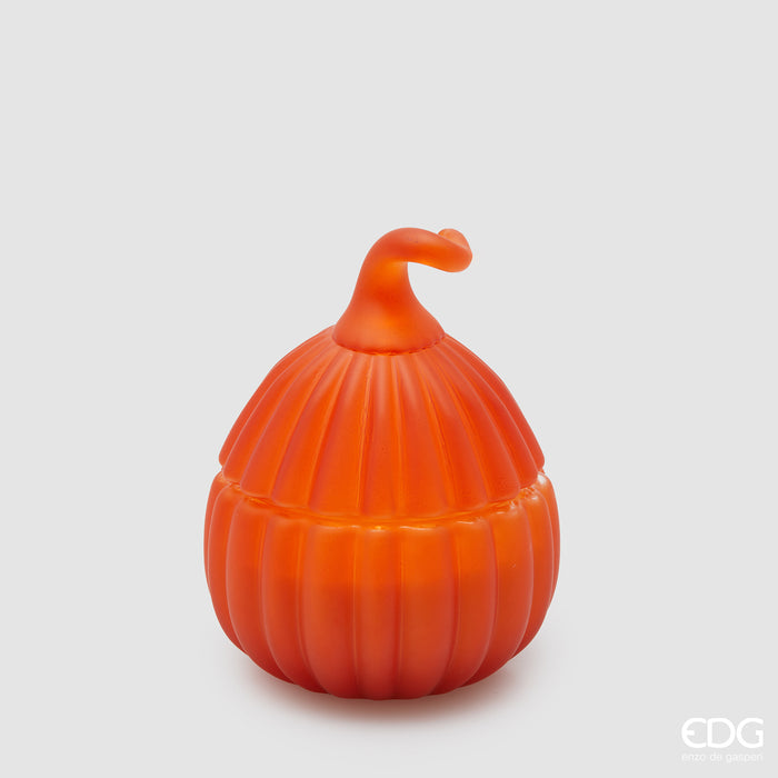 EDG Enzo De Gasperi Candela Pumpkin in vetro