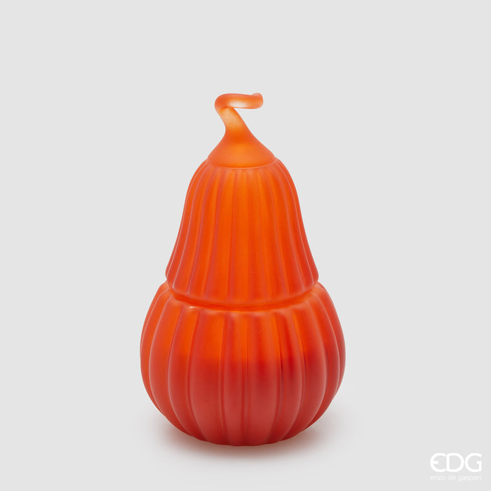EDG Enzo De Gasperi Candela Pumpkin in vetro