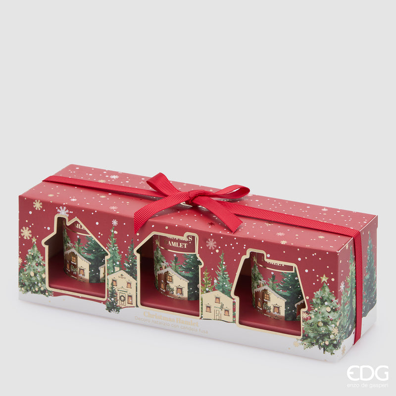 Set 3 candele profumate EDG
