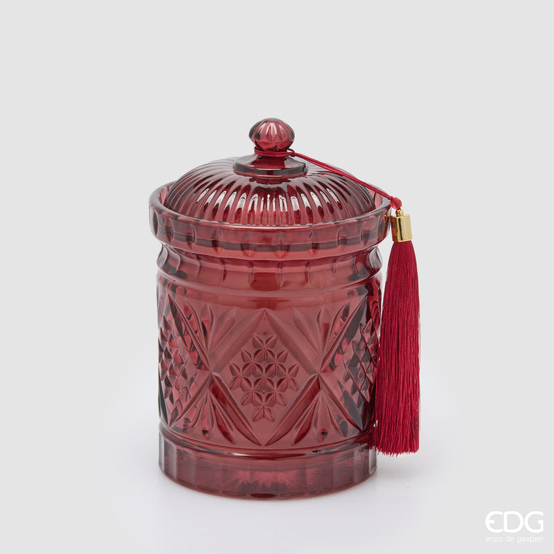 Candela profumata Crystal EDG 600 g con scatola regalo