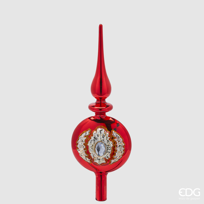 EDG Enzo De Gasperi Puntale Gemme Rosso
