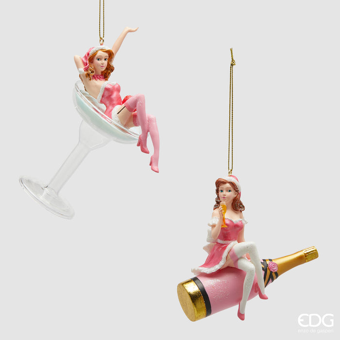 EDG Enzo De Gasperi Addobbo Lady – h.10 cm