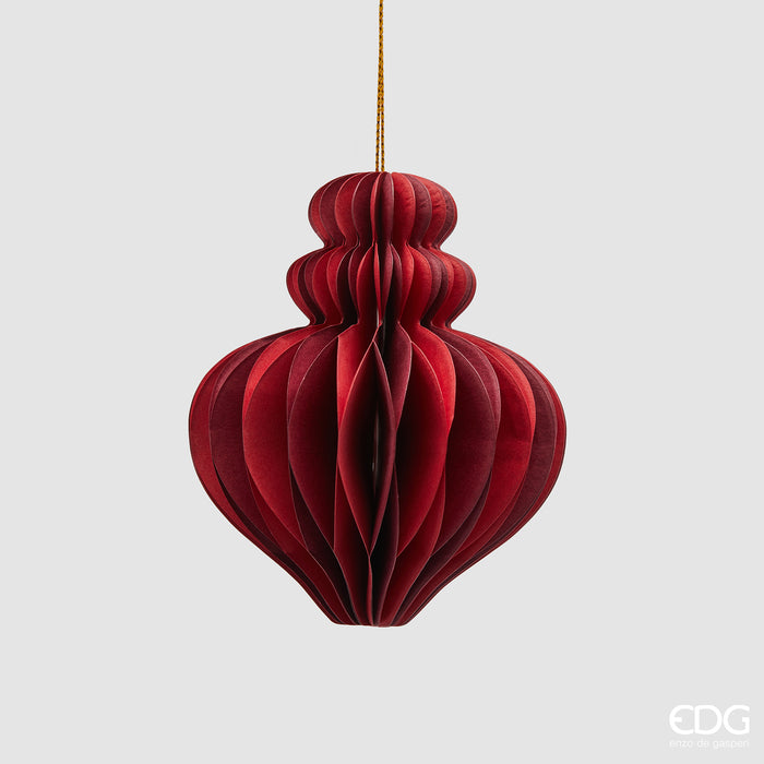 EDG Enzo De Gasperi Addobbo Trottola Origami in carta