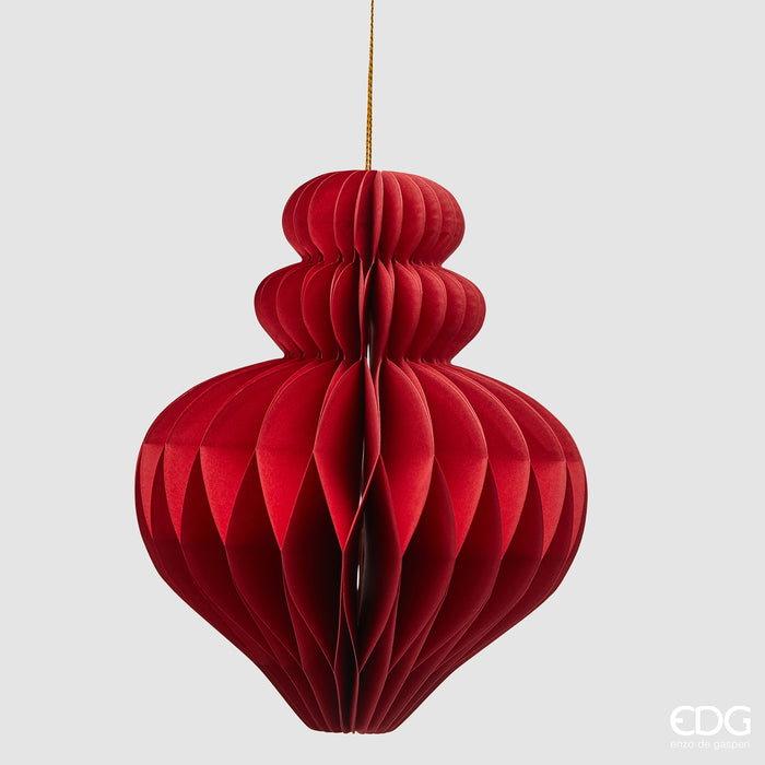 EDG Enzo De Gasperi Addobbo Trottola Origami in carta