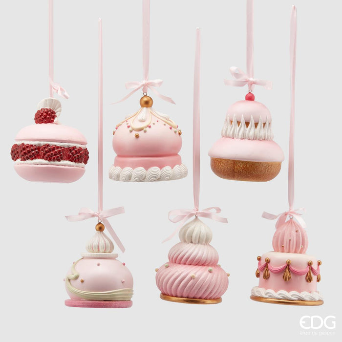 DECORAZIONE TORTA POLY (6ASS) H13