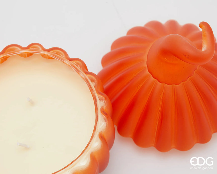 EDG Enzo De Gasperi Candela Pumpkin in vetro