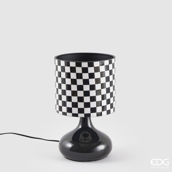 EDG Enzo De Gasperi Lampada da tavolo Scacchi
