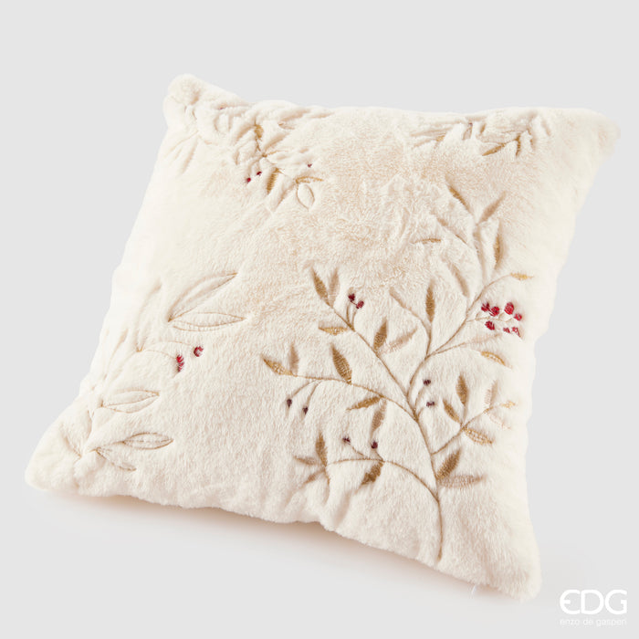 EDG Enzo De Gasperi Cuscino Furry Egg quadrato - tre fantasie