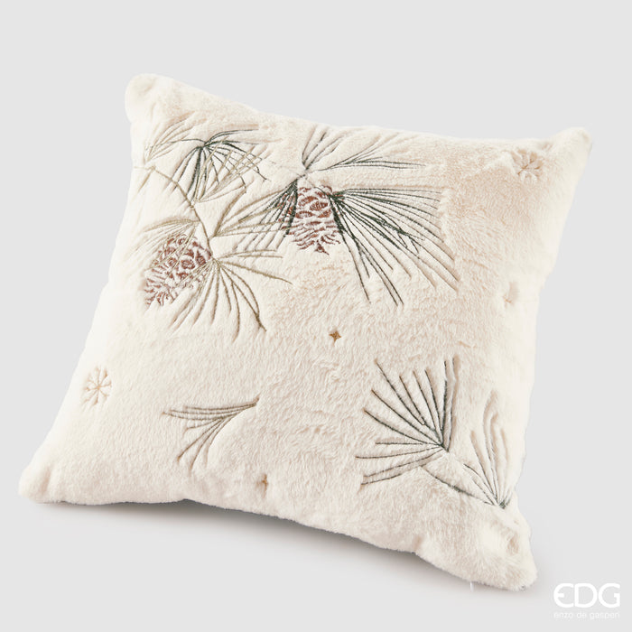 EDG Enzo De Gasperi Cuscino Furry Egg quadrato - tre fantasie