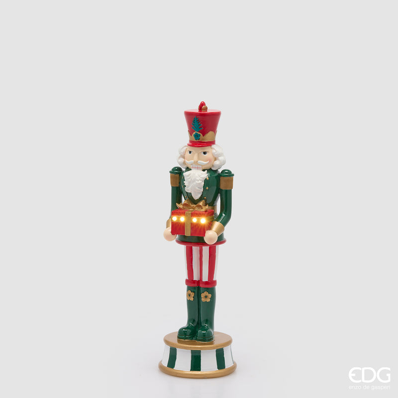 Soldatino decorativo EDG H 31 cm – Pink Mix e Green Red