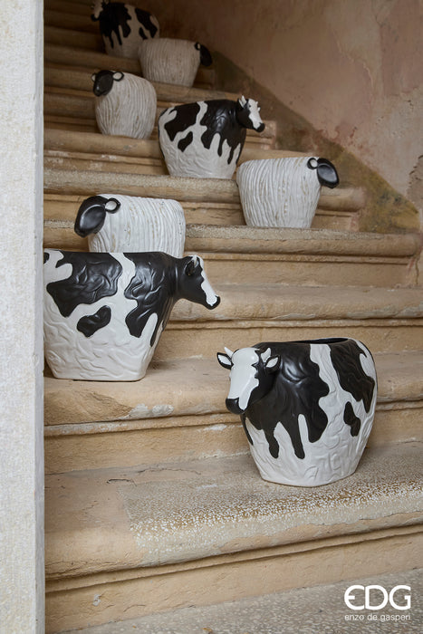 EDG Enzo De Gasperi Pouf Pecora Ornamentale