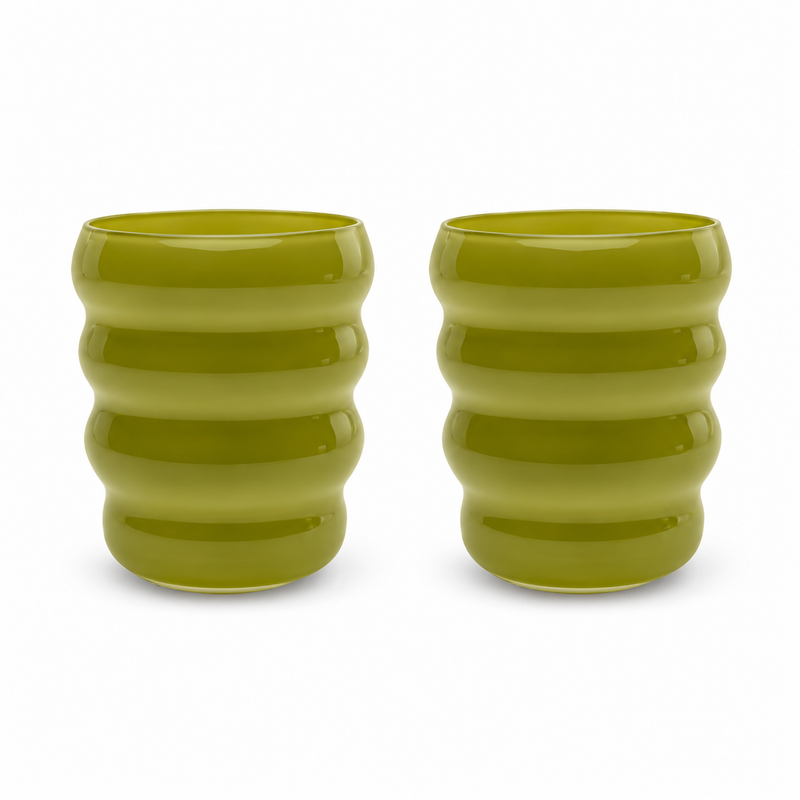 Set 2 bicchieri in vetro WD Lifestyle