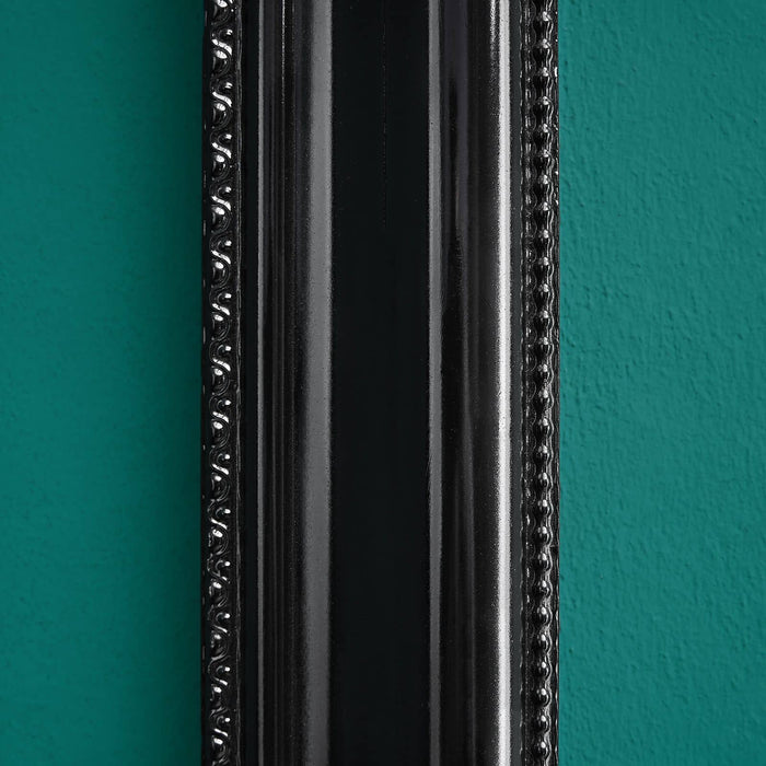 Cornice Decorativa Nera in Legno WERNS