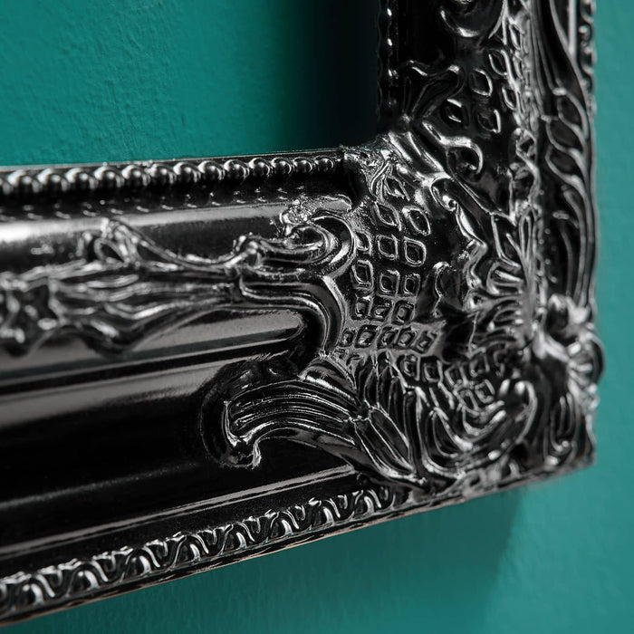 Cornice Decorativa Nera in Legno WERNS