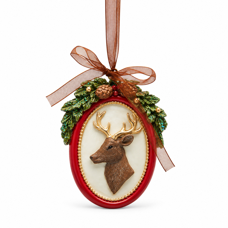 Addobbo Christmas EDG H 9 cm – Varianti natalizie assortite