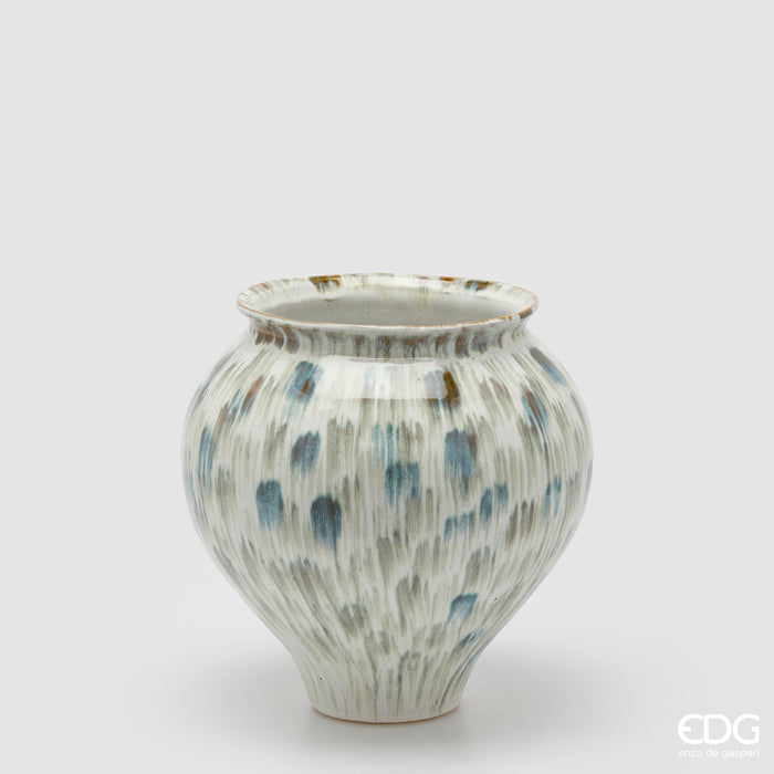 EDG Enzo De Gasperi Vaso Pennellate in Ceramica Waterproof
