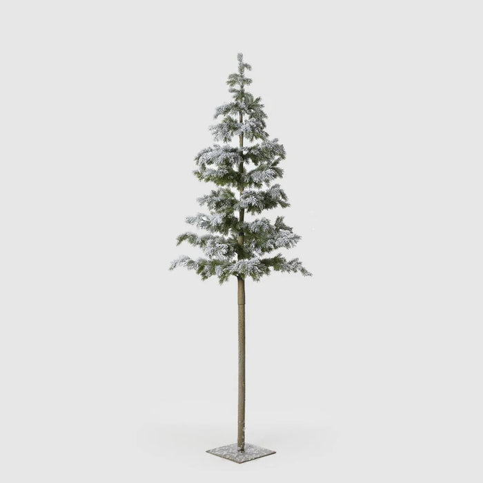 EDG Enzo De Gasperi Pino West Tronco Lungo Innevato – H 230 cm · d. 80 cm