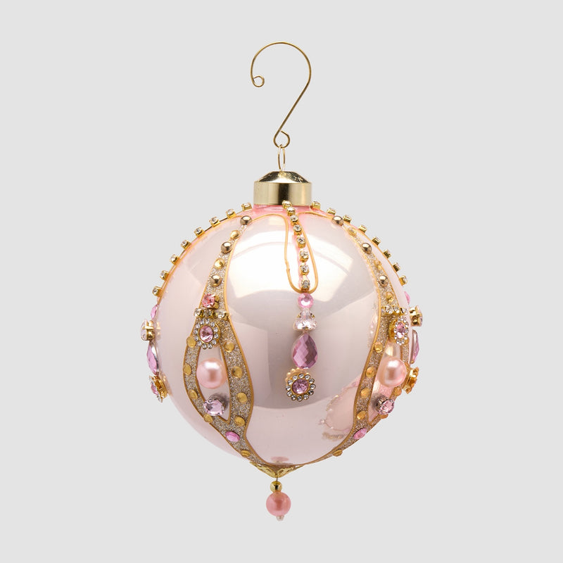 Palla Regency EDG in vetro rosa antico d. 10 cm – 3 varianti