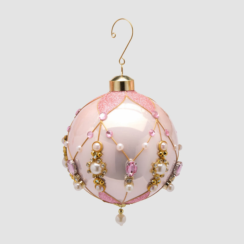 Palla Regency EDG in vetro rosa antico d. 10 cm – 3 varianti