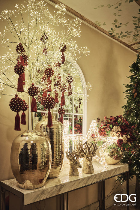 DECORAZIONE NAPPA FLOWERY (2ASS)