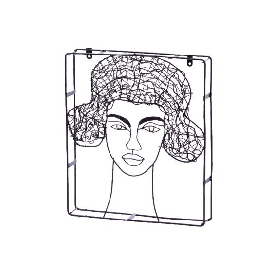 QUADRO TESTA METAL (3 ASS) 35X30
