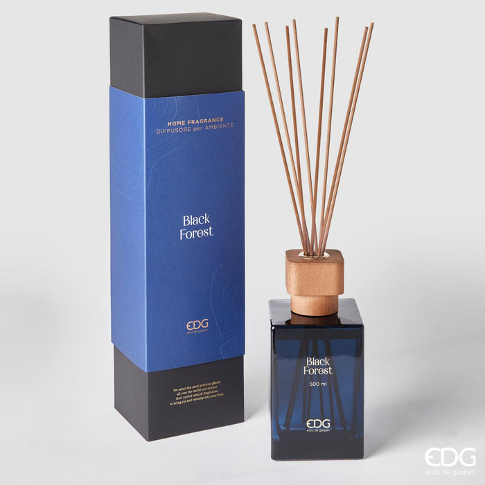 PROFUMATORE BOTTIGLIA TAPPO LEGNO 300ML+BAST.
